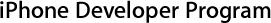 iPhone Developer Program