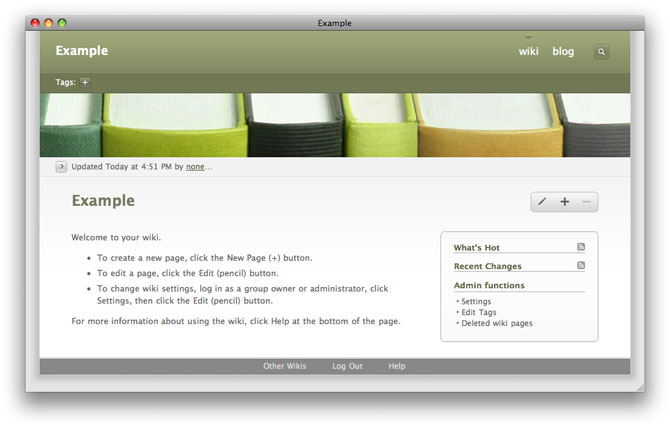 Default Theme Layout
