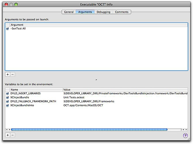 Adding Arguments & Environment Variables