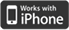 Works with iPhone