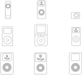 iPod & iPhone icons