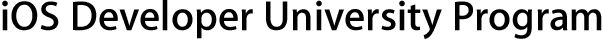 iOS Developer University Program